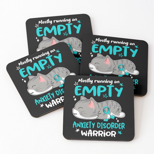 Item preview, Anxiety Disorder Awareness, Mostly Running on Anxiety Disorder Warrior designed and sold by Tammyilaria.