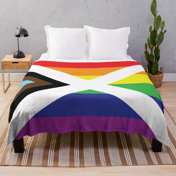 Item preview, Scotland [Rainbow flags] designed and sold by lazarusheart.