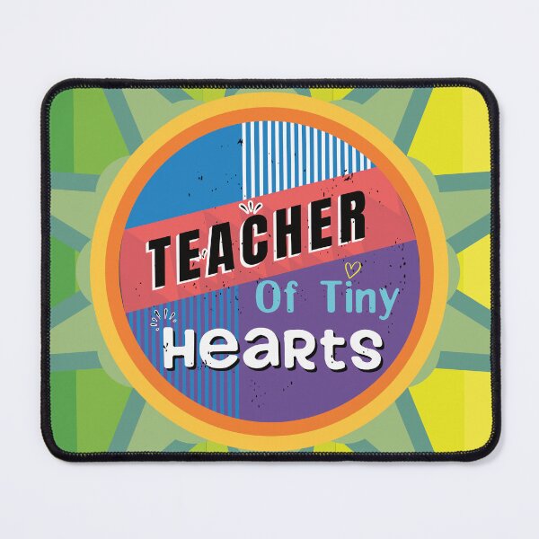Item preview, Teacher Of Tiny Hearts - Colorful Design designed and sold by FridPix.