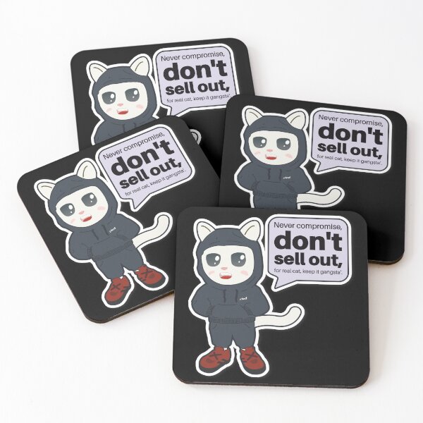 Item preview, Gangsta Cat Don't Sell Out Never Compromise designed and sold by stuartsemporium.