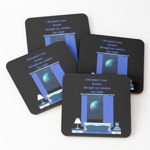 Item preview, Blue I Dreamed I Saw Uranus Through My Window Last Night designed and sold by podguy.