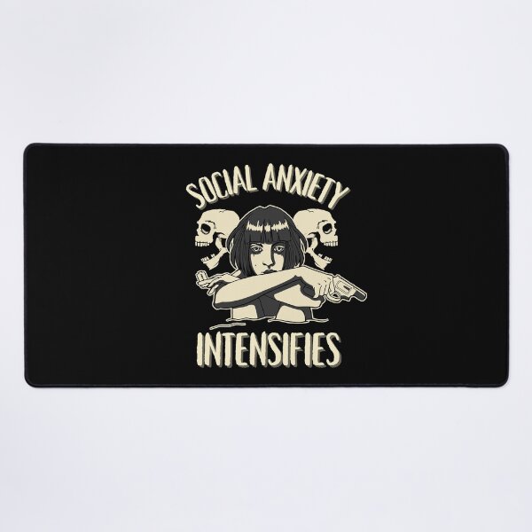 Item preview, Social Anxiety Intensifies designed and sold by DAFIN.