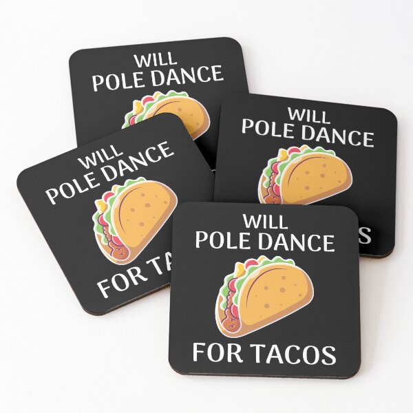 Item preview, Pole Sport Dance Dancer Acrobatics Tacos Mexican designed and sold by CuteDesigns1.