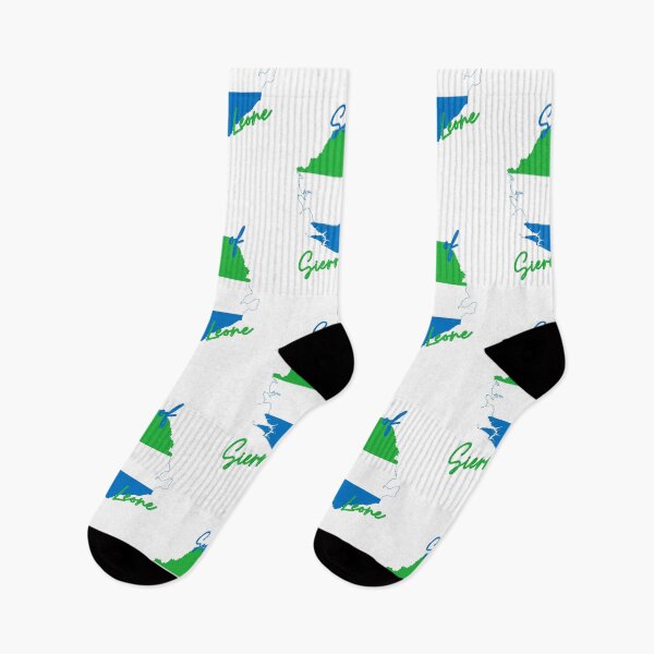 Item preview, Son of Sierra Leone Map Flag designed and sold by NovawayDirect.