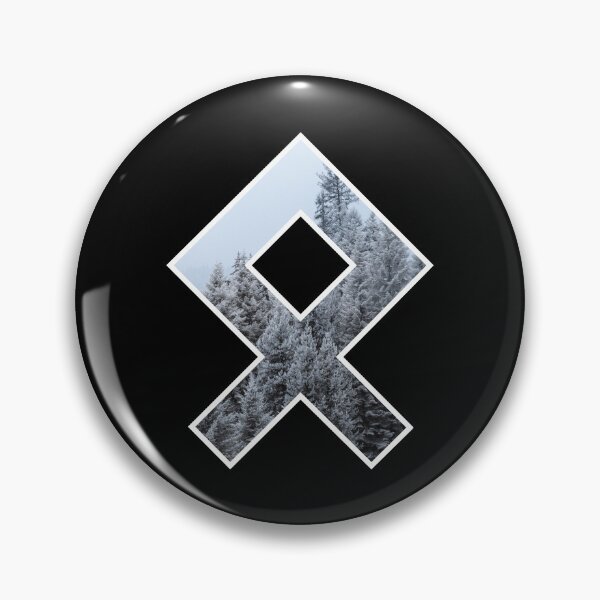 Item preview, Forested Odal Rune designed and sold by Ukid.