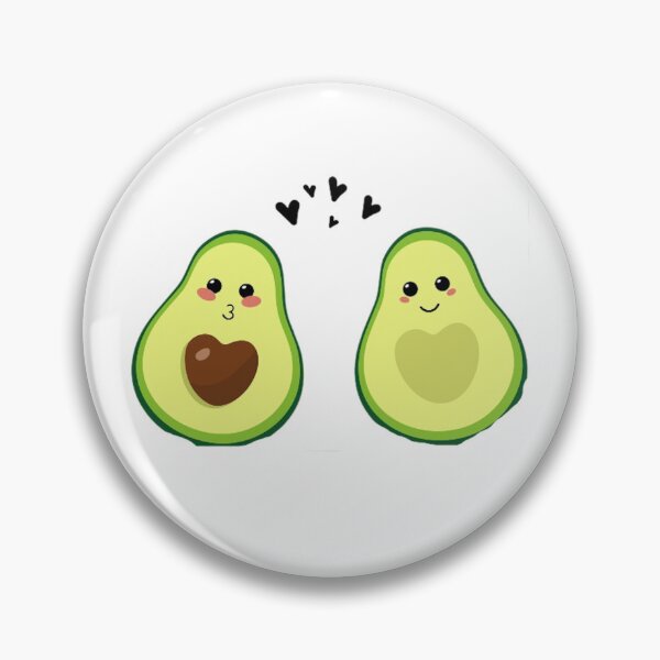 Item preview, avocado, Happy Valentine's day designed and sold by Makisat.