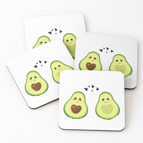 Item preview, avocado, Happy Valentine's day designed and sold by Makisat.