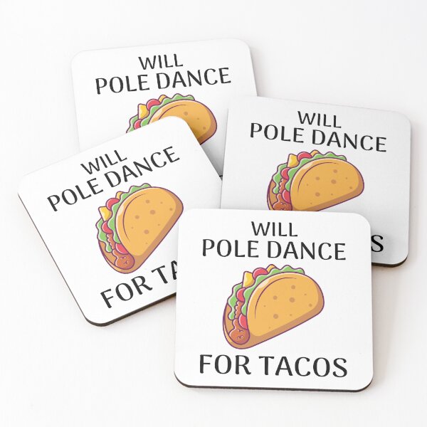Item preview, Pole Sport Dance Dancer Acrobatics Tacos Mexican designed and sold by CuteDesigns1.