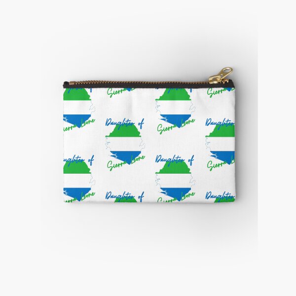 Item preview, Daughter of Sierra Leone Map Flag designed and sold by NovawayDirect.