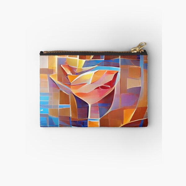 Item preview, Abstract Colorful Rose Mosaic designed and sold by advanceprintart.