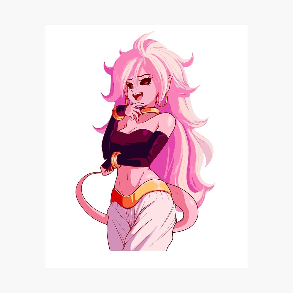 Dragon Ball Legends Android 21 Sexy Pink Art Backpack