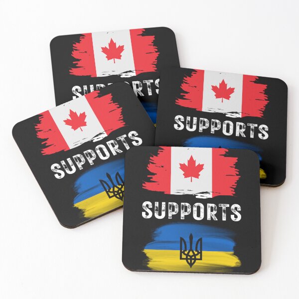 Item preview, Canada Supports Ukraine t-Shirt , Support Ukraine designed and sold by zoonix.