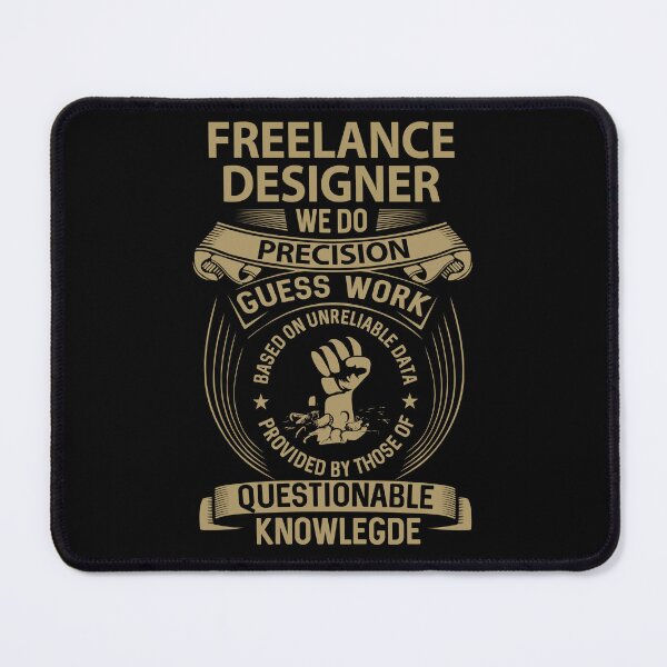 Item preview, Freelance Designer T Shirt - We Do Precision Job Gift Item Tee designed and sold by smueller39.