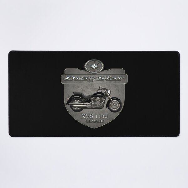 Item preview, Concrete Shield Drag Star XVS 1100 Black designed and sold by KlaraBubble.