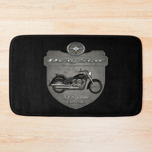 Item preview, Concrete Shield Drag Star XVS 1100 Black designed and sold by KlaraBubble.