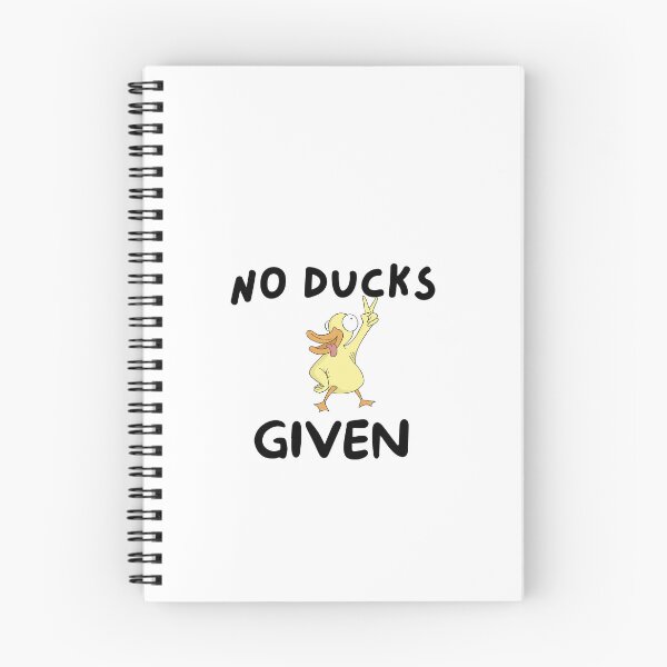 Item preview, No Ducks Given Essential T-Shirt,Funny shirt designed and sold by dirlkhiat.