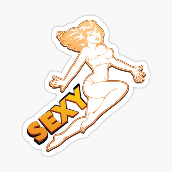 50pcs Retro War Sexy Pinup Pin Up Stickers Girls Boobs Tease Naked Nude