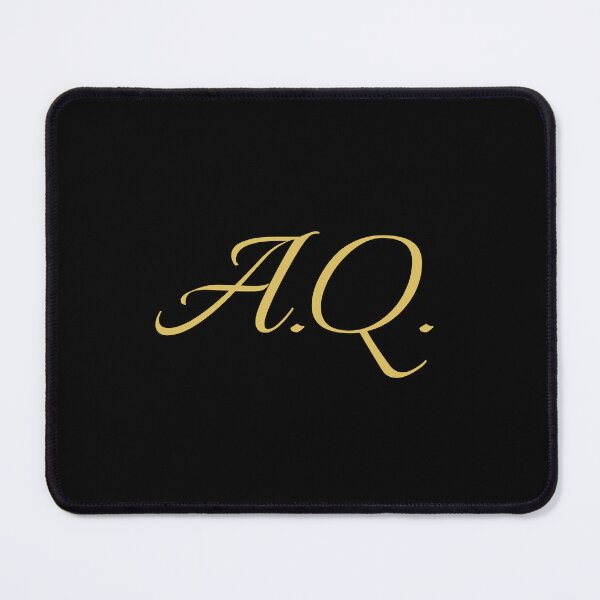 Item preview, AQ Initials | Gold Lettering | Personalised Gifts designed and sold by Avo And Sriracha.