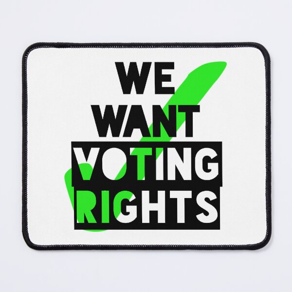 Item preview, We Want Voting Rights designed and sold by HASSAN&M ★★★★★.