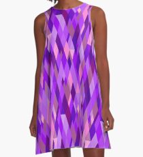 A Study in Violet A-Line Dress