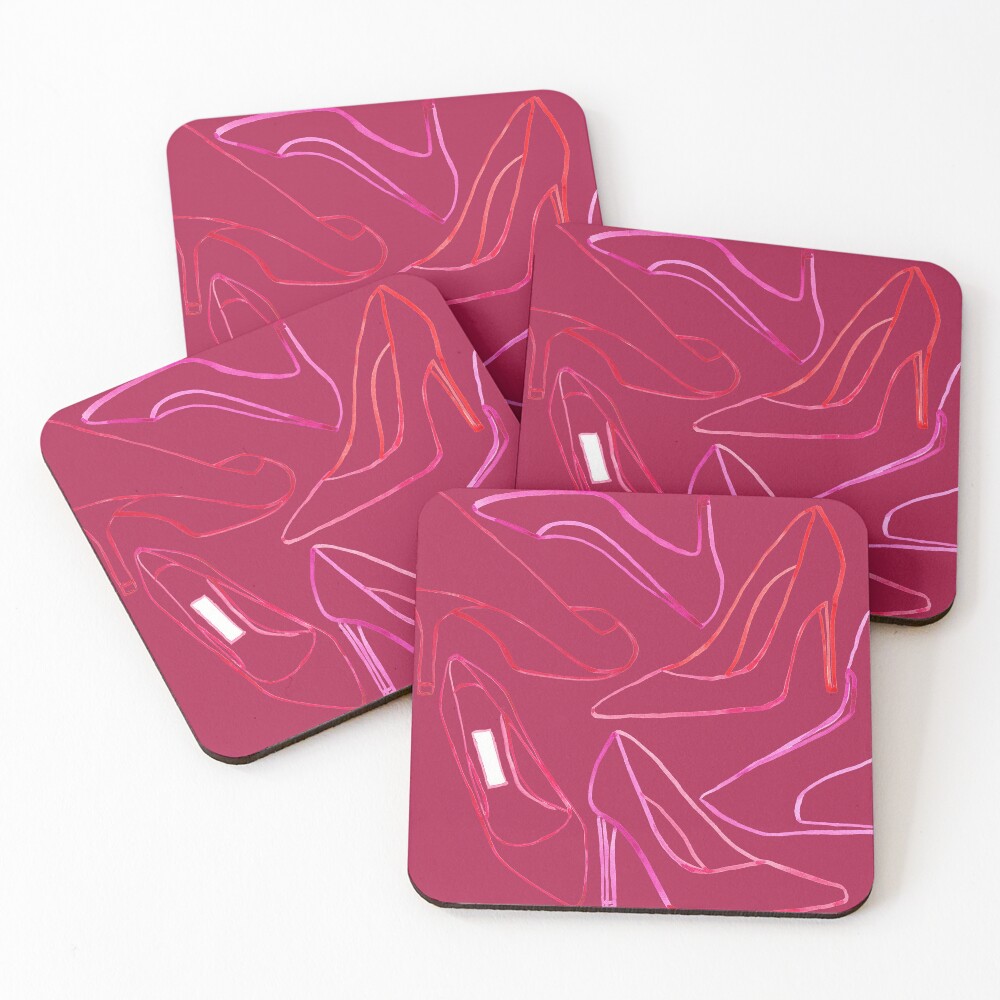 Item preview, Coasters (Set of 4) designed and sold by kaillustration.