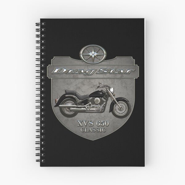 Item preview, Concrete Shield Drag Star XVS 650 Classic Black designed and sold by KlaraBubble.