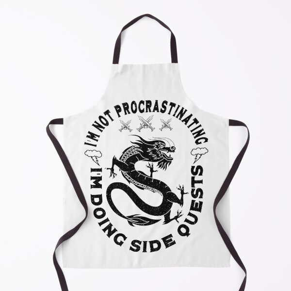 Item preview, I'm Not Procrastinating I'm Doing Side Quests. Funny Video Game Quote RPG Gamer Cute Gaming Design. designed and sold by elkotbey.