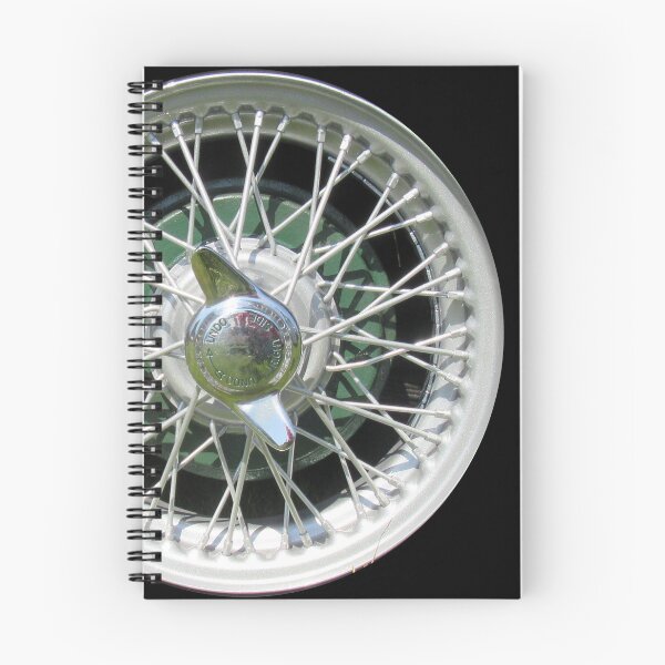 Item preview, British 1950s classic car wire wheel colour designed and sold by soitwouldseem.