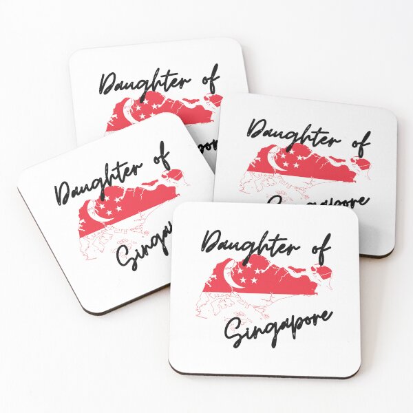 Item preview, Daughter of singapore Map Flag designed and sold by NovawayDirect.