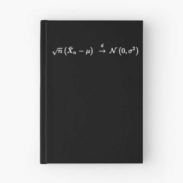 Item preview, central limit theorem, math, probability and statistics basics dark version designed and sold by NoetherSym.