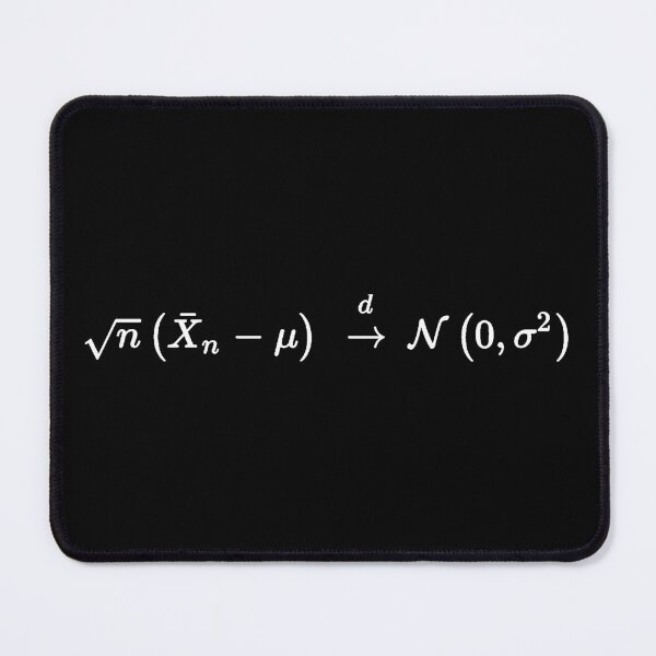 Item preview, central limit theorem, math, probability and statistics basics dark version designed and sold by NoetherSym.