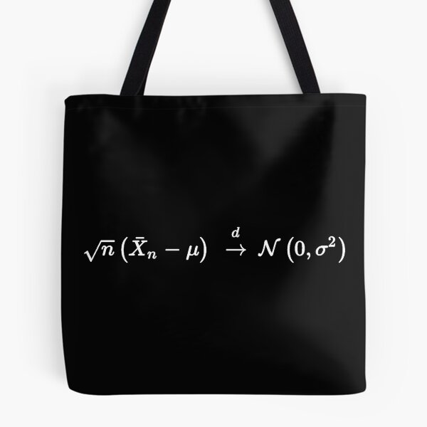 Item preview, central limit theorem, math, probability and statistics basics dark version designed and sold by NoetherSym.