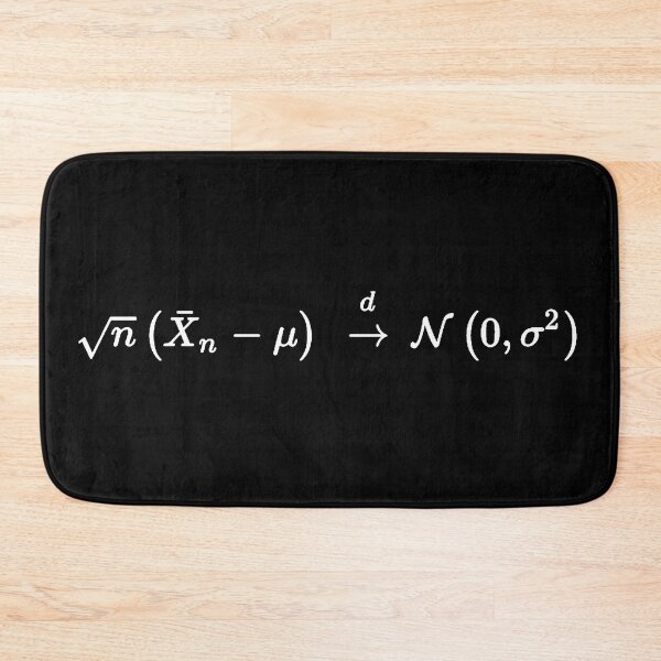 Item preview, central limit theorem, math, probability and statistics basics dark version designed and sold by NoetherSym.