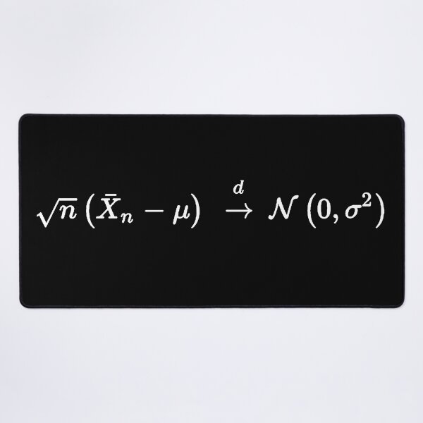 Item preview, central limit theorem, math, probability and statistics basics dark version designed and sold by NoetherSym.