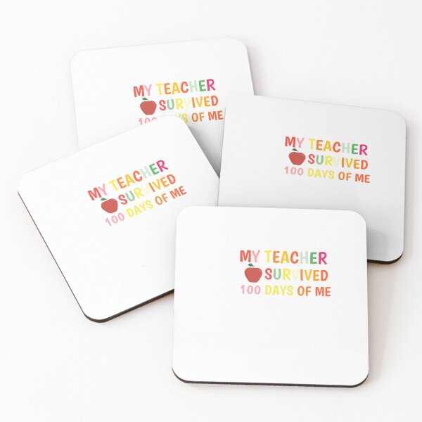 Item preview, My Teacher Survived 100 Days Of Me designed and sold by Ryn2020.