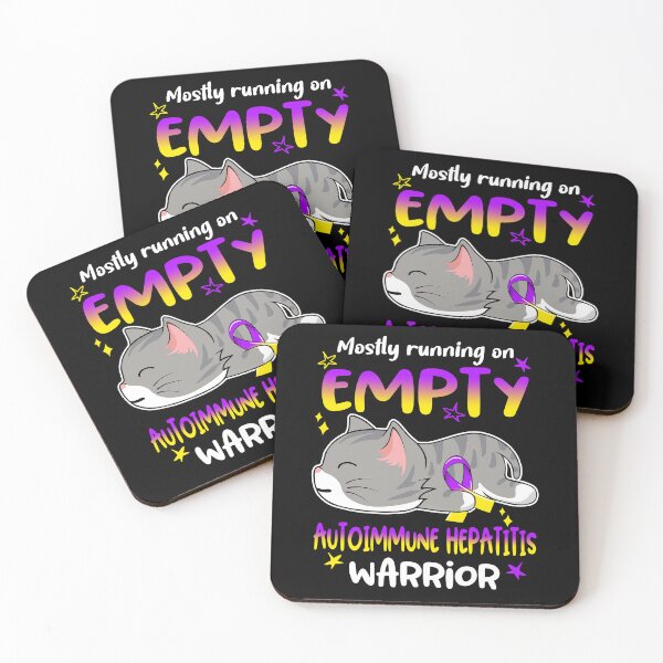 Item preview, Autoimmune Hepatitis Awareness, Mostly Running on Autoimmune Hepatitis Warrior designed and sold by Tammyilaria.
