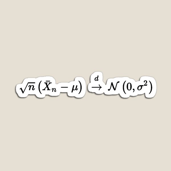 Item preview, central limit theorem, math, probability and statistics basics dark version designed and sold by NoetherSym.