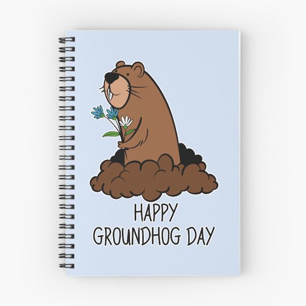 Item preview, groundhog day designed and sold by GoldSunBleuSky.