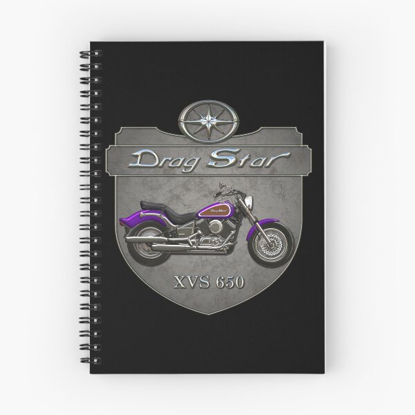 Item preview, Concrete Shield Drag Star XVS 650 Purple designed and sold by KlaraBubble.