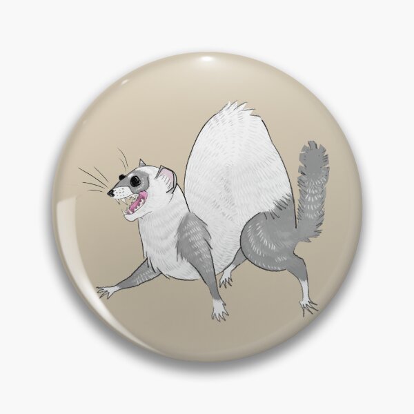 Item preview, SILVER MITT FERRET designed and sold by Agnogna.