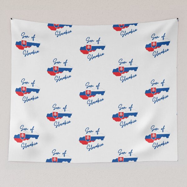 Item preview, Son of Slovakia Map Flag designed and sold by NovawayDirect.