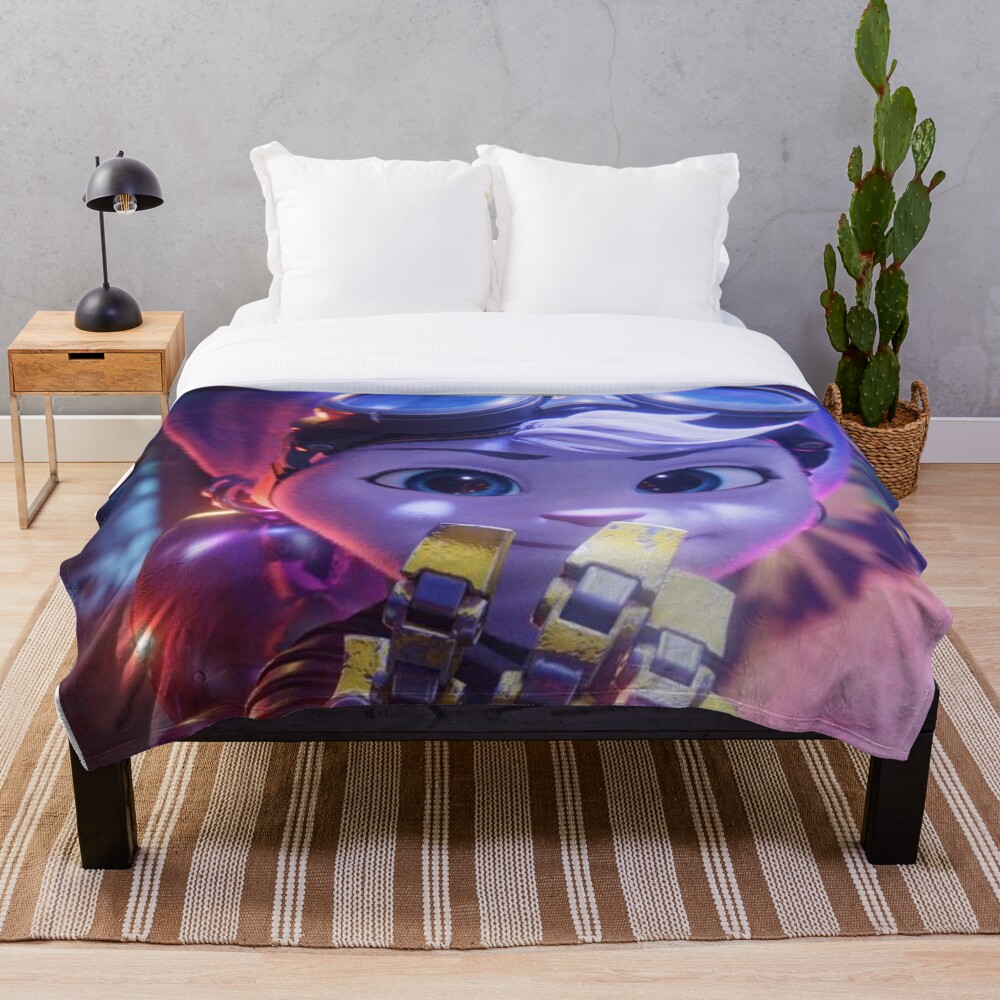 Rayman and Globox Throw Blanket Bed covers Soft Blanket Fashion