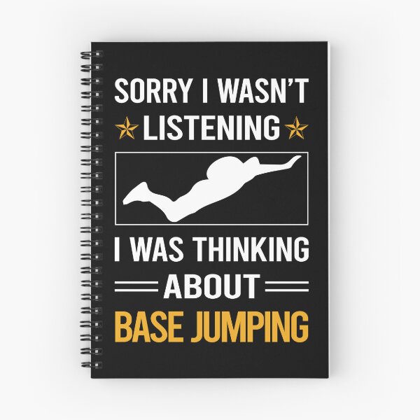 Item preview, Funny Listening Base Jumping designed and sold by fatherbarliman.