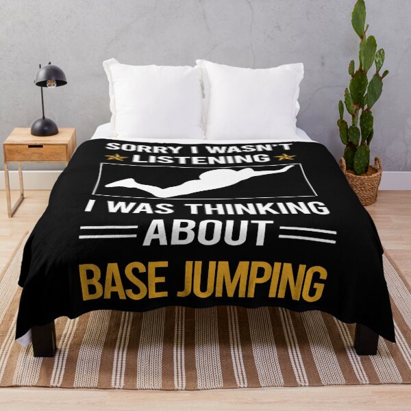 Item preview, Funny Listening Base Jumping designed and sold by fatherbarliman.
