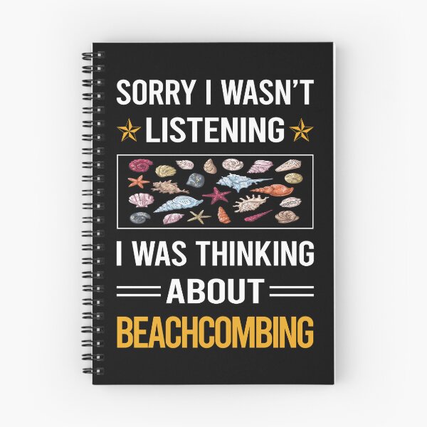 Item preview, Funny Listening Beachcombing Beachcomber designed and sold by fatherbarliman.