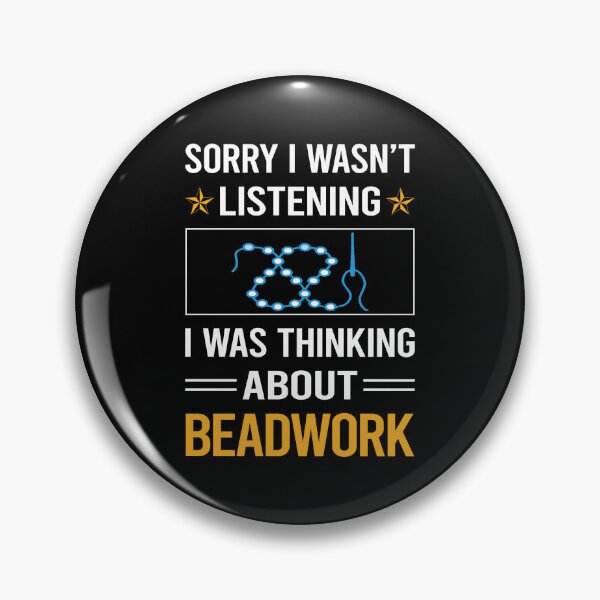Item preview, Funny Listening Beadwork designed and sold by fatherbarliman.