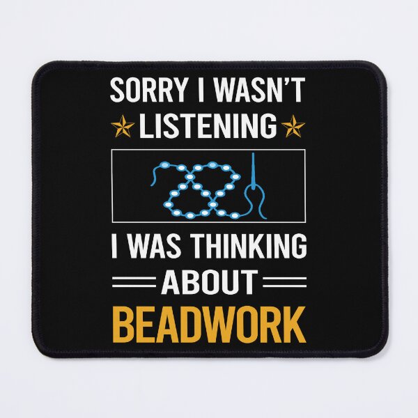 Item preview, Funny Listening Beadwork designed and sold by fatherbarliman.