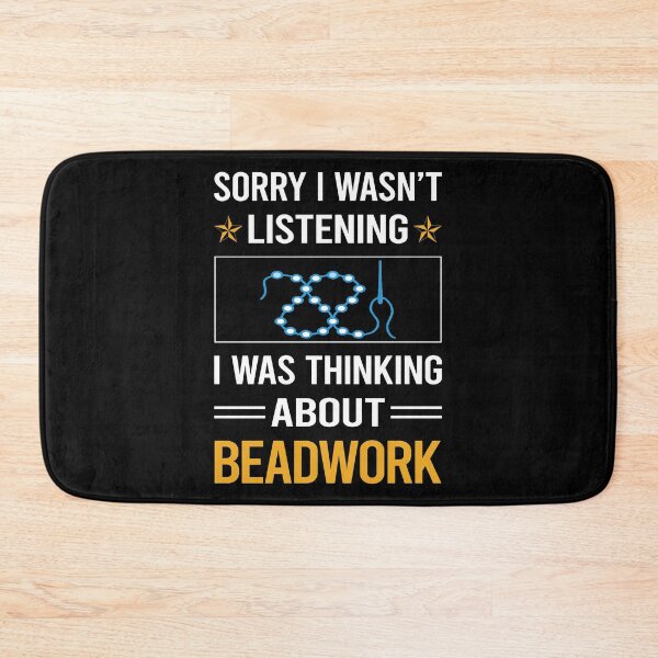 Item preview, Funny Listening Beadwork designed and sold by fatherbarliman.
