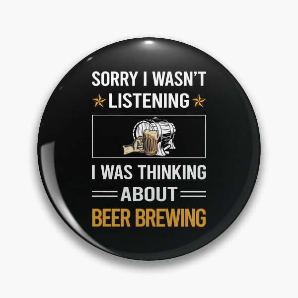 Item preview, Funny Listening Beer Brewing designed and sold by fatherbarliman.