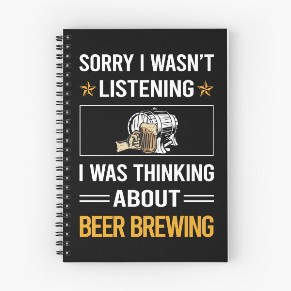 Item preview, Funny Listening Beer Brewing designed and sold by fatherbarliman.
